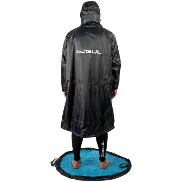 2024 Gul Revorobe Advance Lange Ã„rmel Zum Wickeln Robe & Kostenlose Wickelauflage AC0135 - Black / Cyan Blau